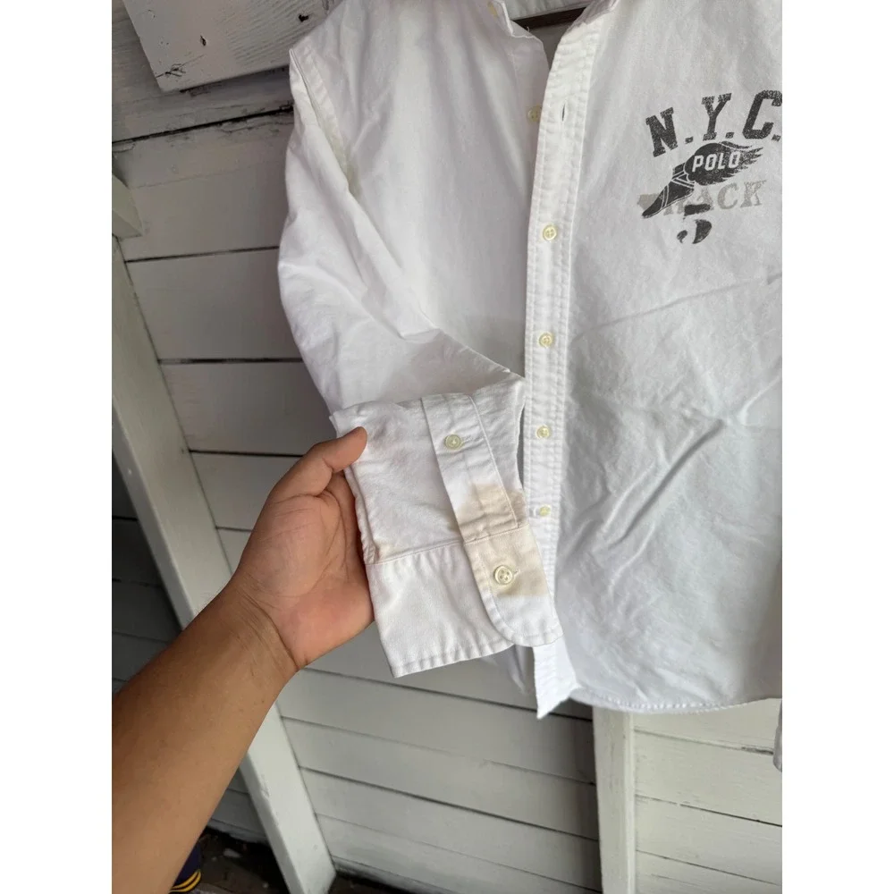 Polo Ralph Lauren noticeable yellow